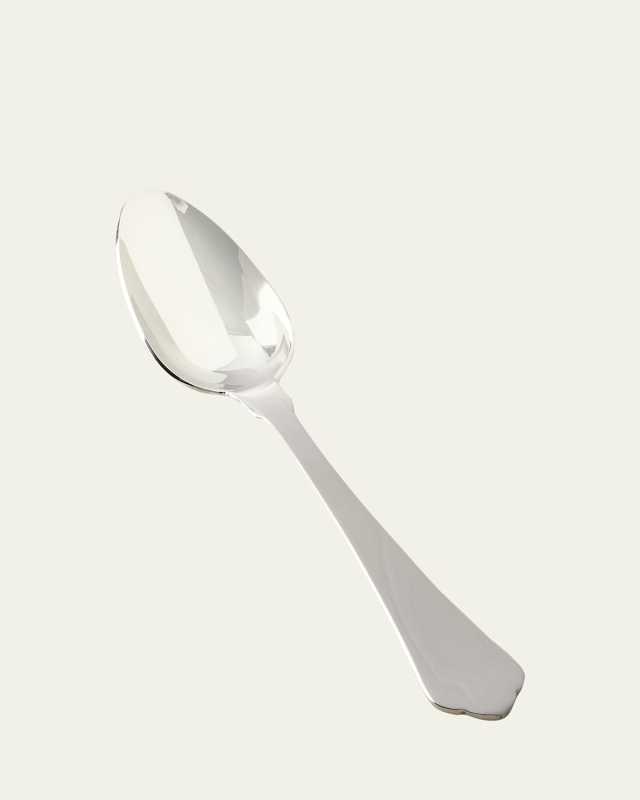 Naples Shiny Stainless Steel Serving Spoon